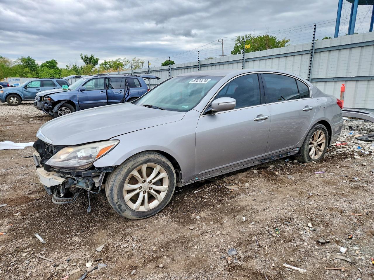 2013 Hyundai Genesis VIN KMHGC4DD4DU240835 photo 1
