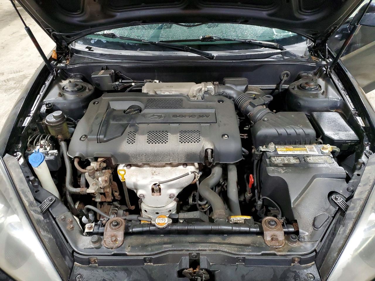 2008 HYUNDAI Tiburon VIN KMHHM66D68U293276 photo 11