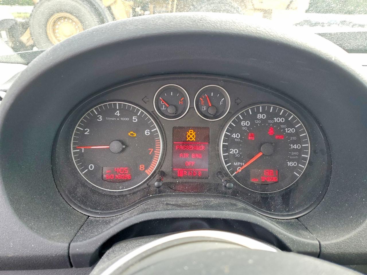 2006 Audi A3 VIN WAUNF78P46A178427 photo 9