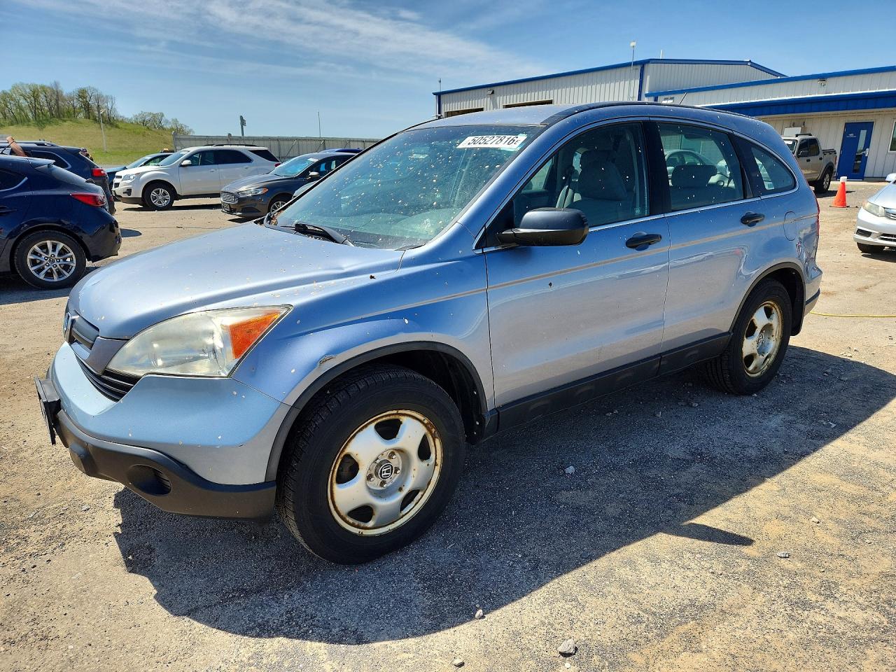 2007 Honda Crv VIN 5J6RE48377L002832 photo 1