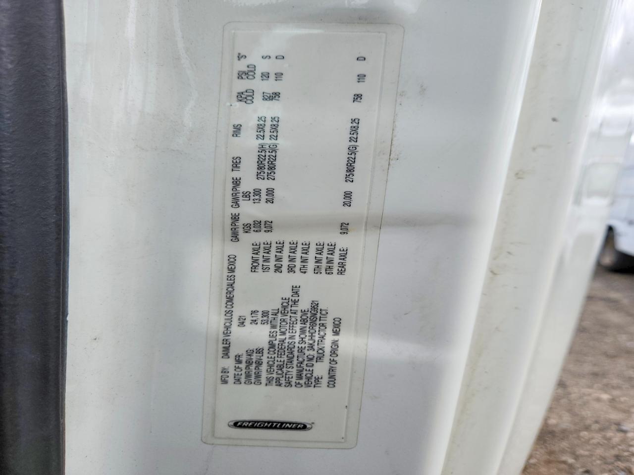 2022 FREIGHTLINER All other VIN 3AKJHHDR6NSNG9521 photo 10