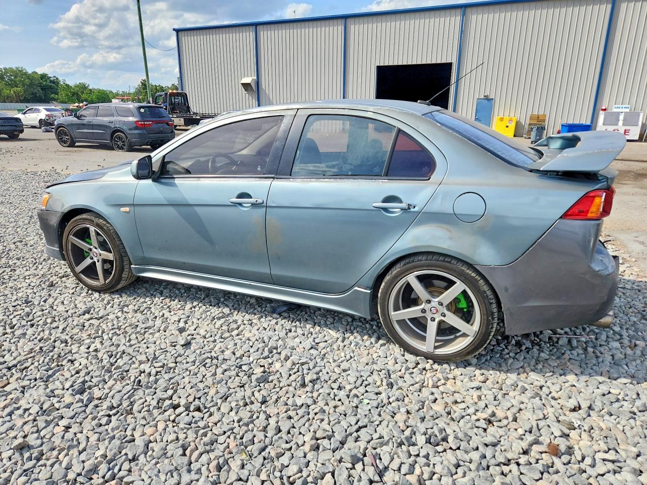 2008 Mitsubishi Lancer VIN JA3AU86U68U023366 photo 2