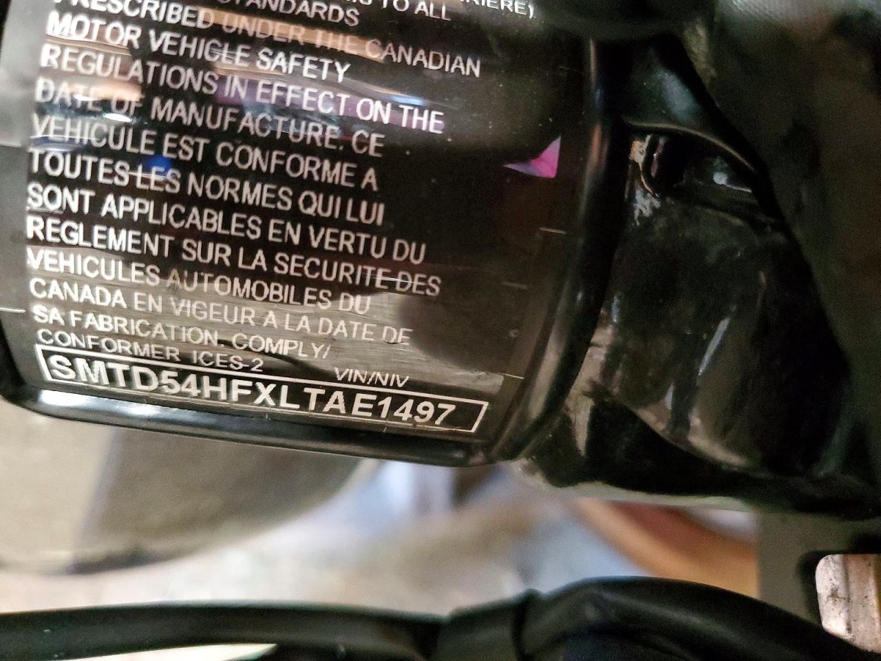 2020 TRIUMPH All other VIN SMTD54HFXLTAE1497 photo 8
