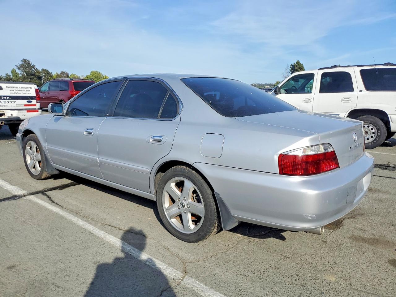 2002 Acura Tl VIN 19UUA56952A009745 photo 2