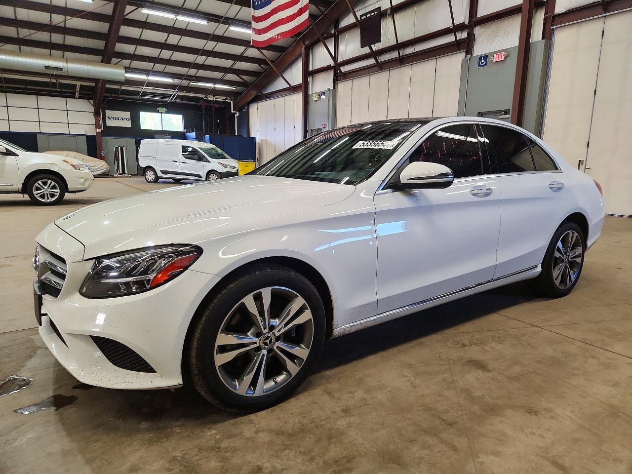 2021 Mercedes-Benz C class VIN W1KWF8EBXMR626194 photo 1