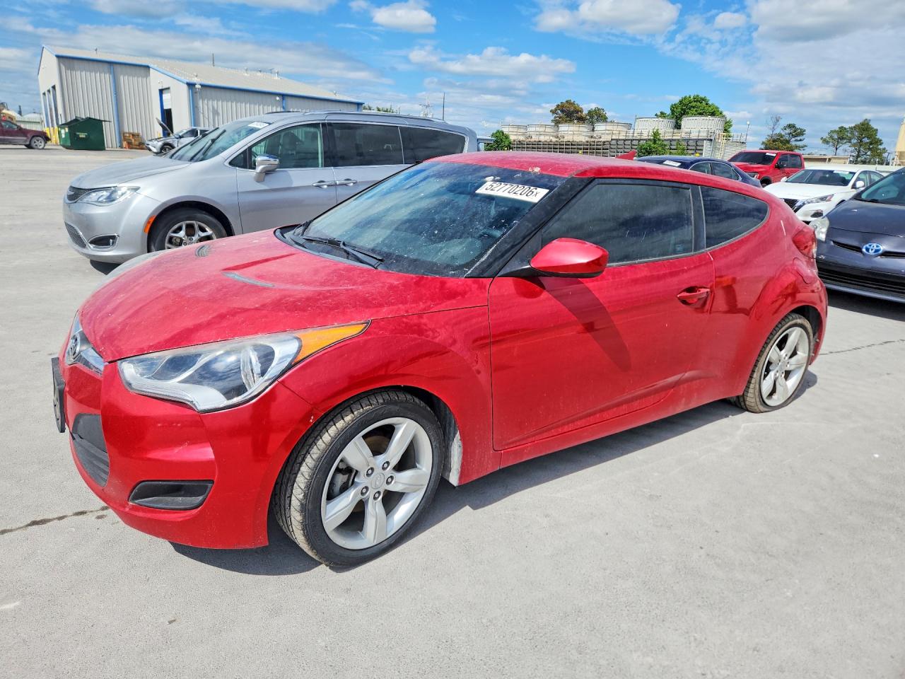 2015 Hyundai Veloster VIN KMHTC6AD1FU244990 photo 1