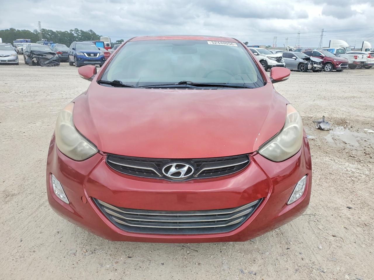 2012 HYUN Elantra VIN KMHDH4AEXCU462506 photo 5