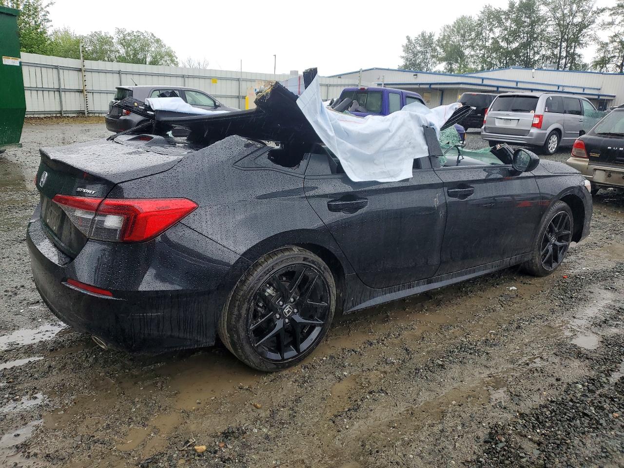 2022 HONDA Civic VIN 2HGFE2F55NH527658 photo 3