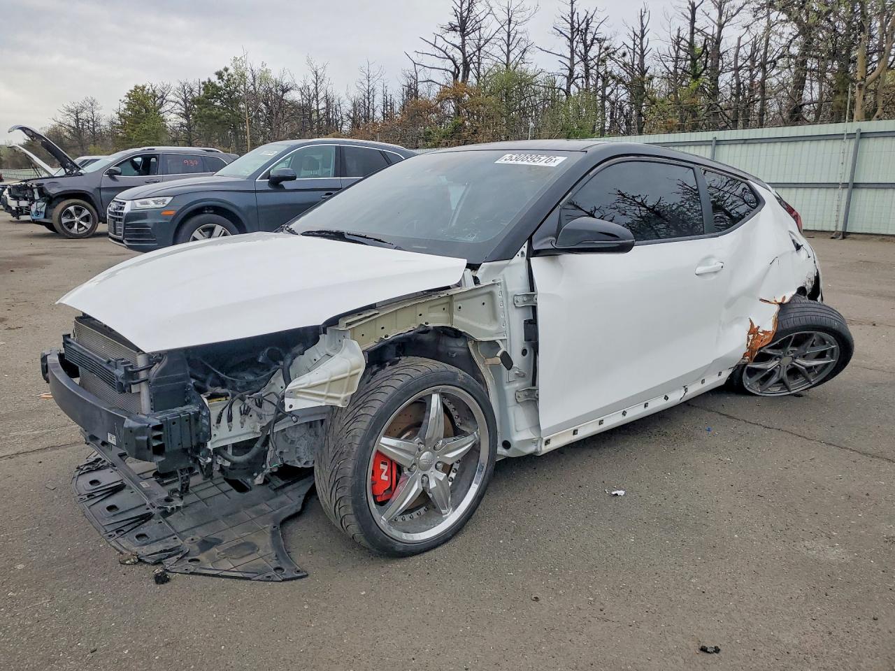 2021 Hyundai Veloster VIN KMHT36AH6MU010389 photo 1