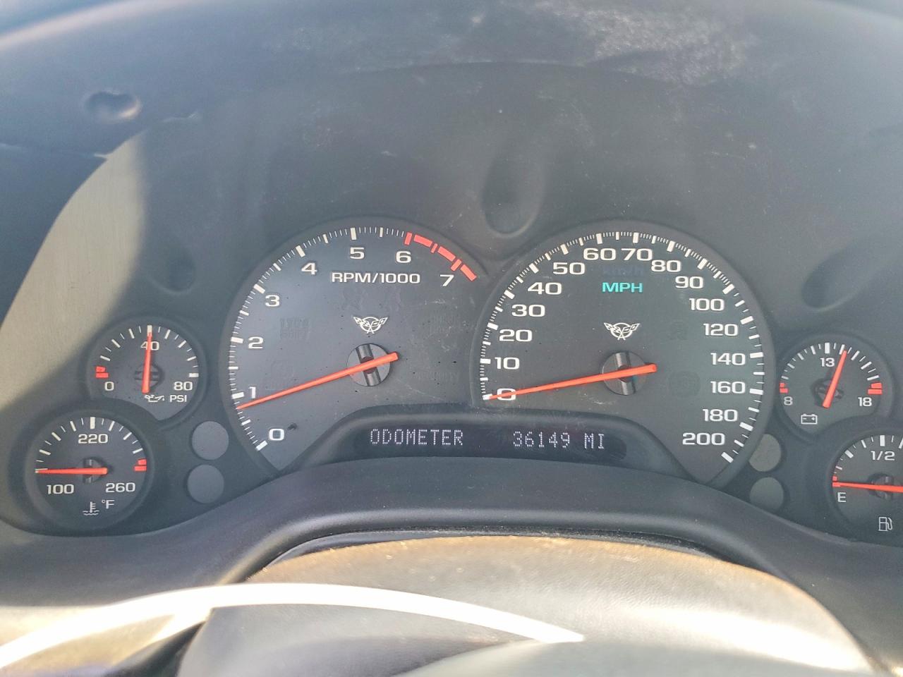 2000 CHEV Corvette VIN 1G1YY22G0Y5107591 photo 9
