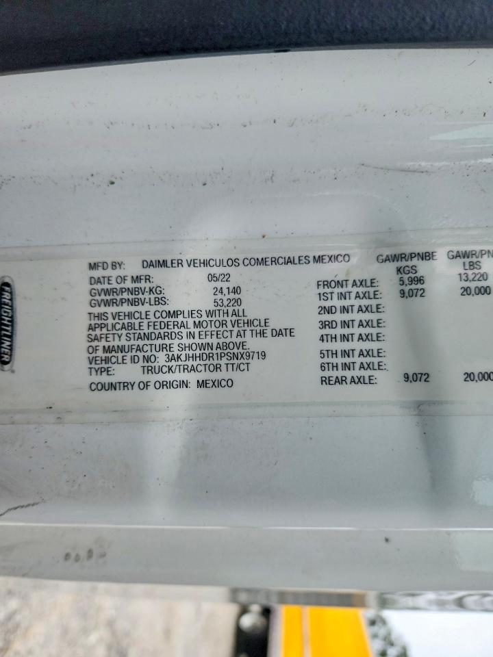2023 FREIGHTLINER All other VIN 3AKJHHDR1PSNX9719 photo 10