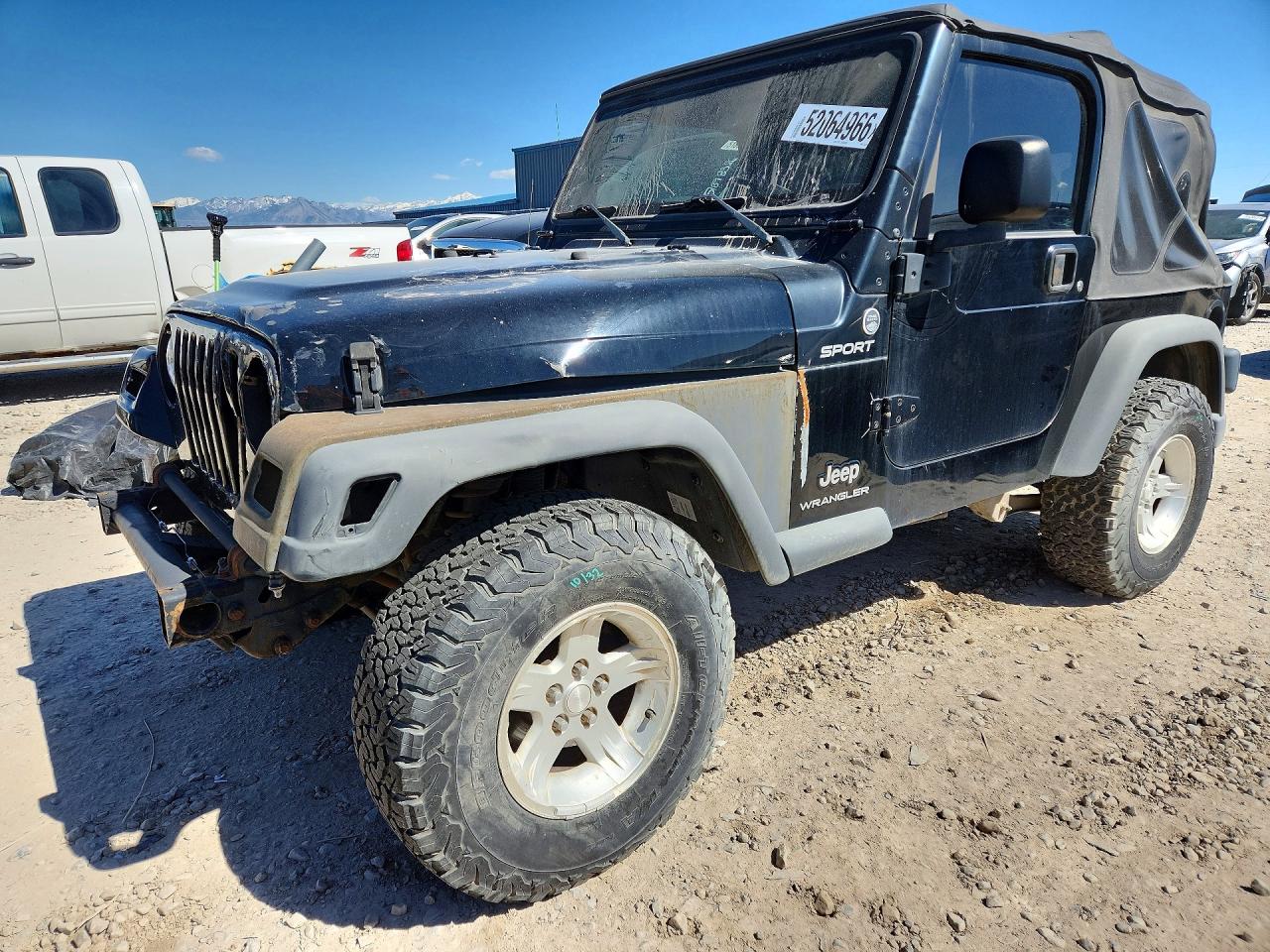 2004 Jeep Wrangler / VIN 1J4FA49S44P734151 photo 1