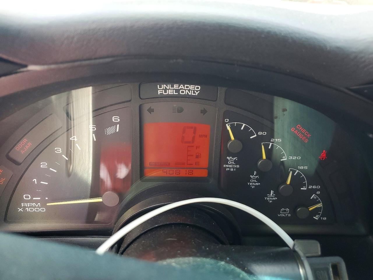 1996 CHEVROLET Corvette VIN 1G1YY22P1T5100562 photo 9