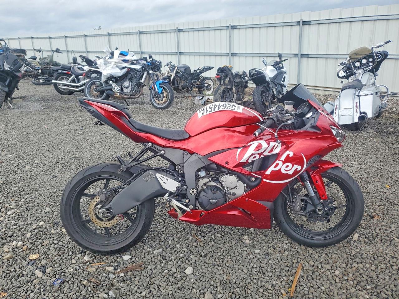 2019 Kawasaki Ninja 600 VIN JKBZXJH14KA001399 photo 1