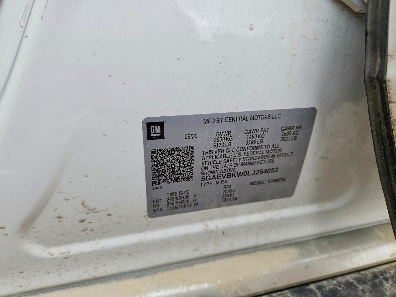 2020 Buick Enclave VIN 5GAEVBKW0LJ254053 photo 12