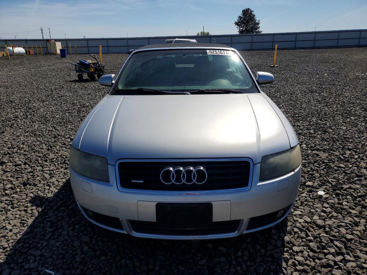 2004 Audi A4 VIN WAUAT48H44K005447 photo 5