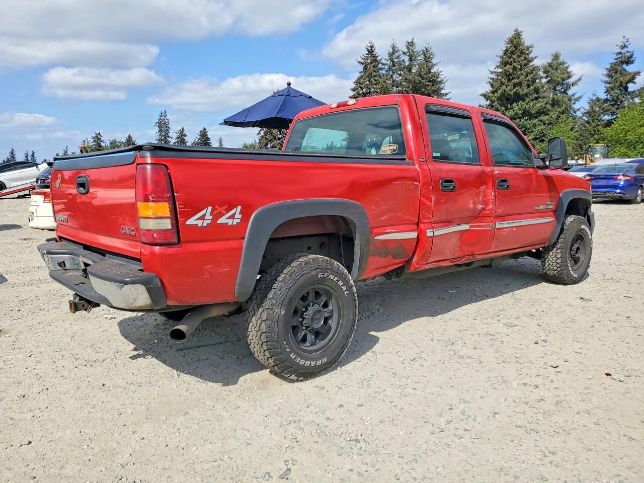 2002 GMC SIERRA VIN 1GTHK23122F157851 photo 3