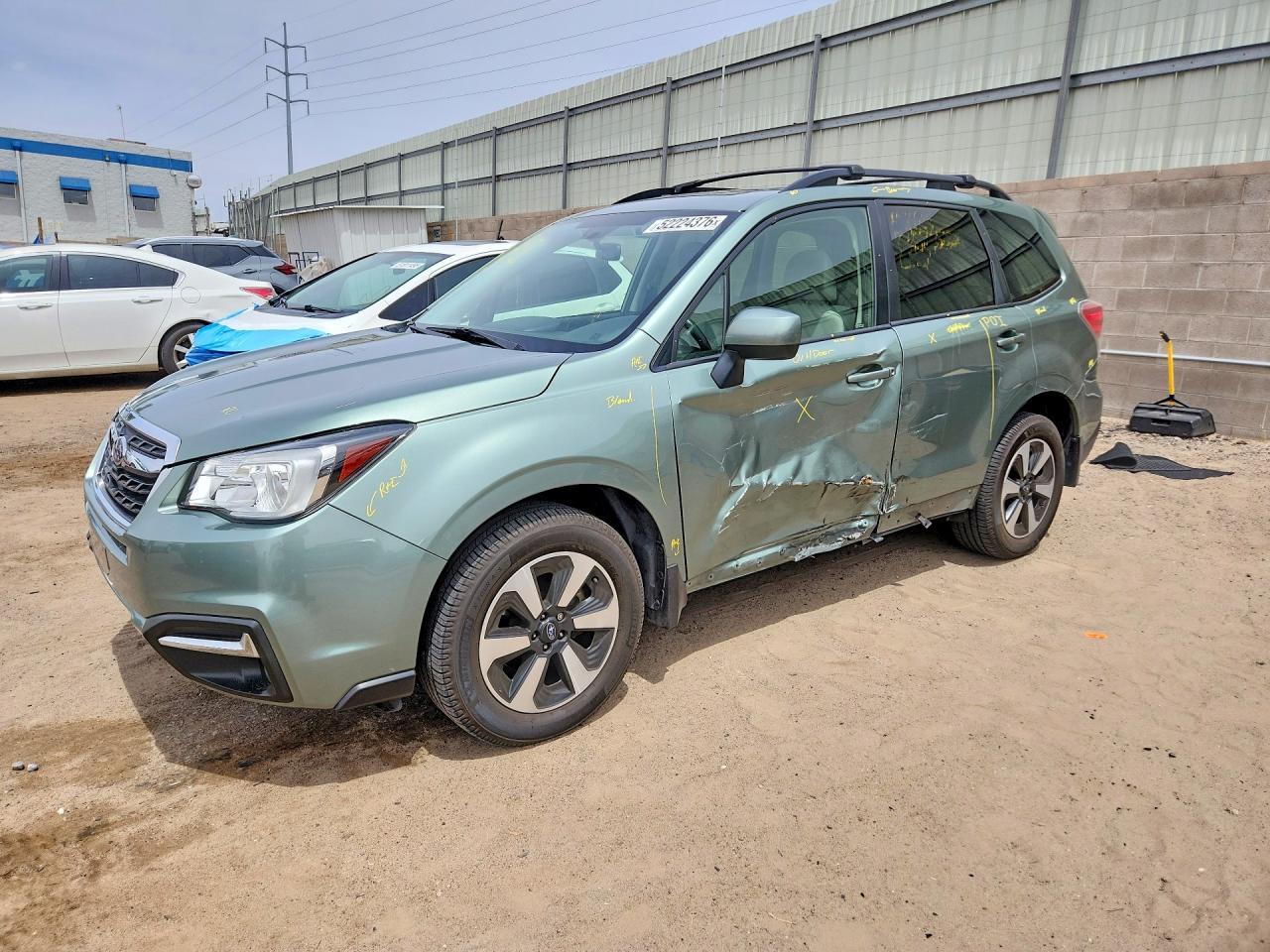 2017 Subaru Forester VIN JF2SJAGC5HH540213 photo 1