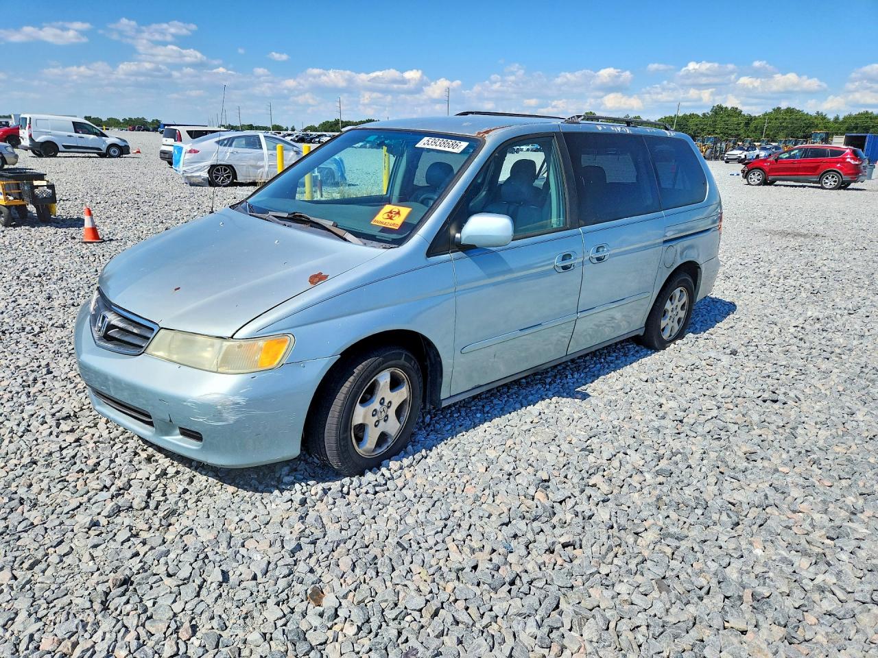 2003 Honda Odyssey VIN 5FNRL18963B078974 photo 1