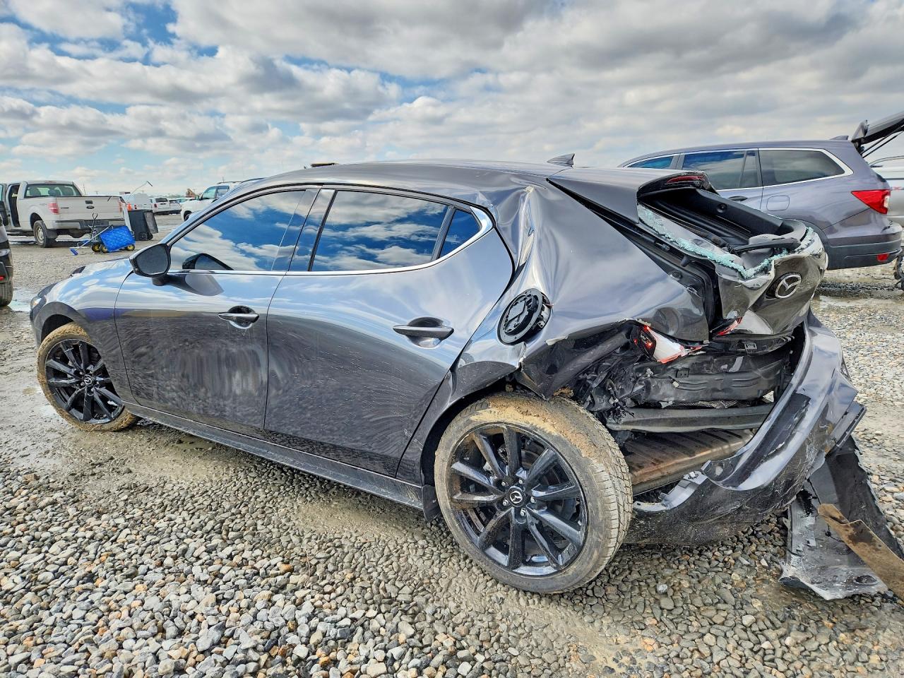 2022 MAZDA 3 VIN JM1BPBML9N1502740 photo 2