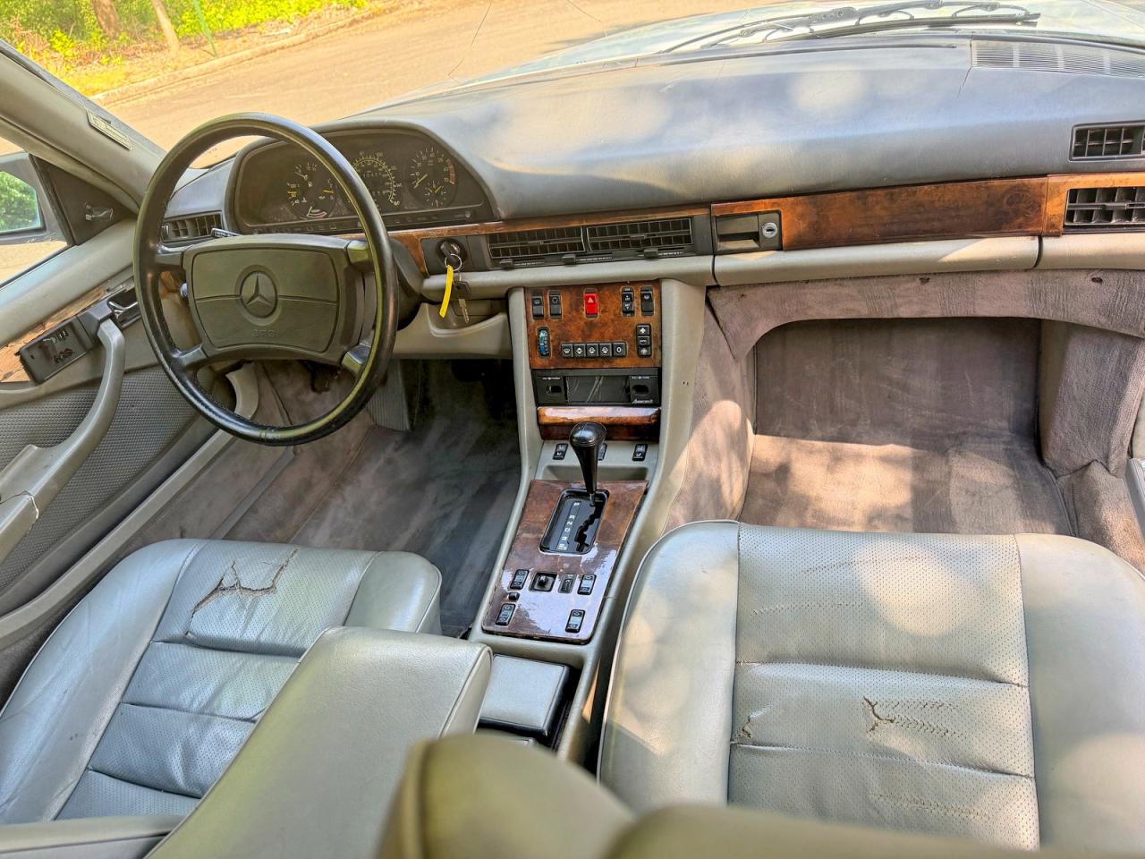 1987 MERCEDES-BENZ 560-class VIN WDBCA45D9HA359414 photo 9