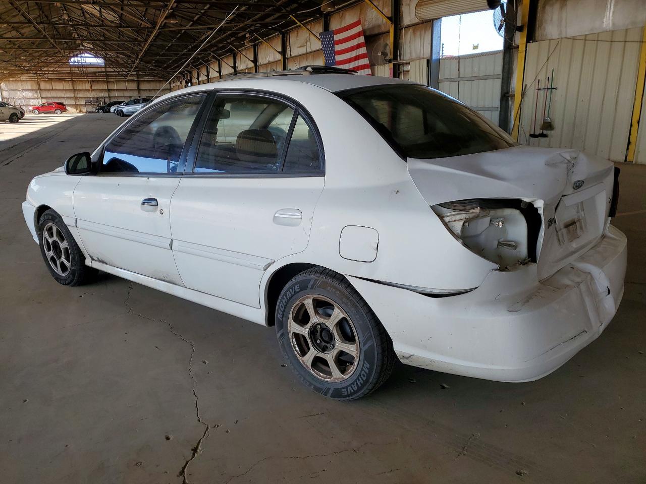 2003 Kia Rio VIN KNADC125236222514 photo 2