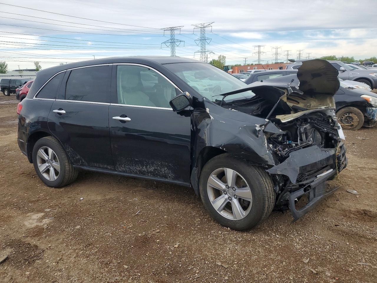 2013 ACURA Mdx VIN 2HNYD2H25DH500806 photo 4