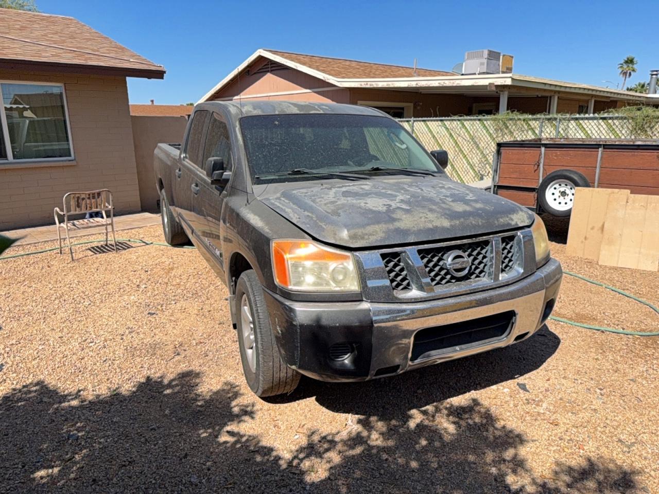 2008 Nissan TITAN VIN 1N6AA07GX8N313931 photo 1