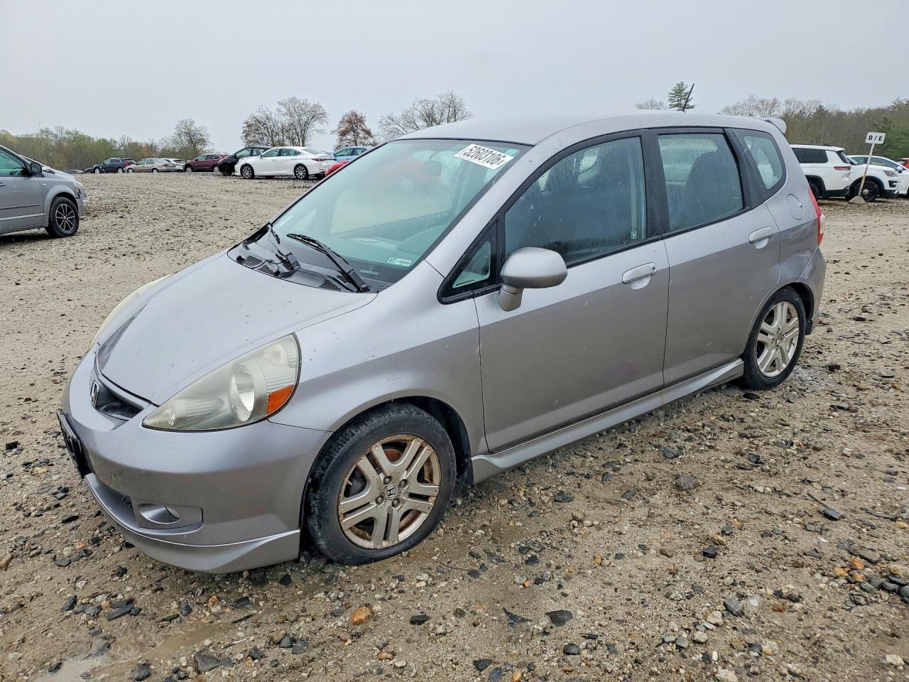 2008 Honda Fit VIN JHMGD376X8S044827 photo 1