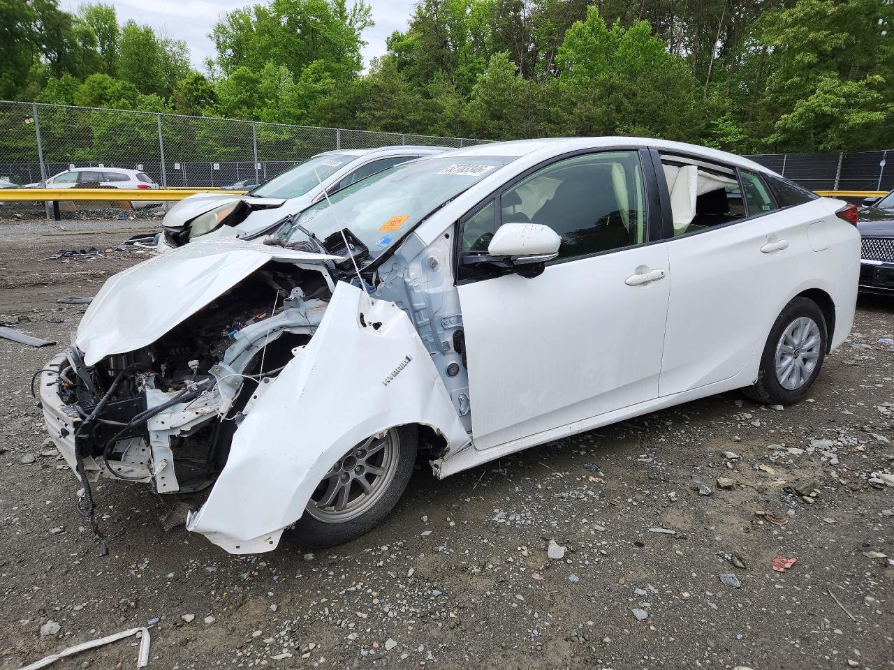 2020 Toyota Prius VIN JTDKARFU9L3108754 photo 1