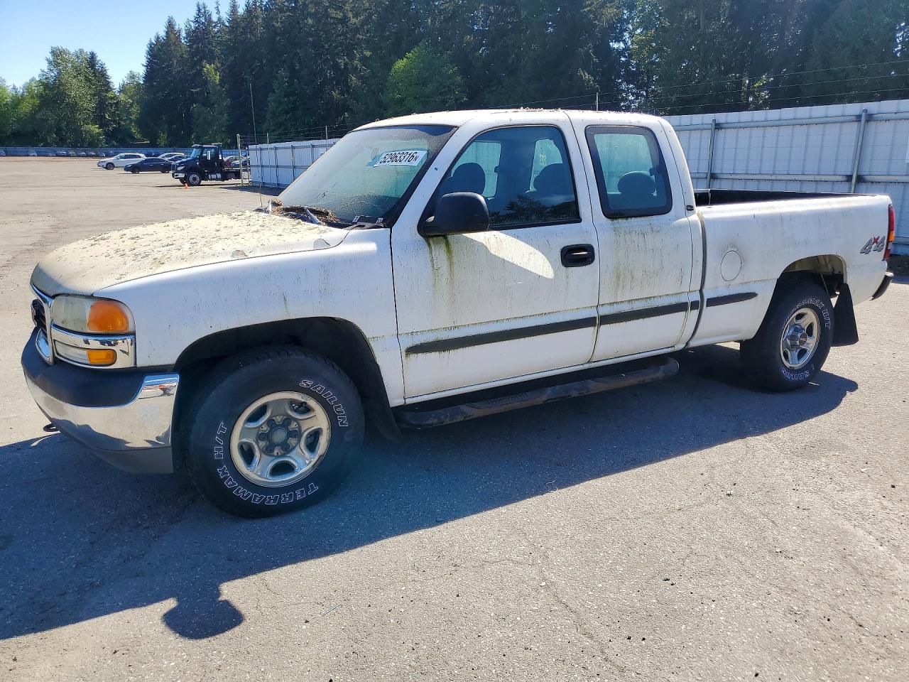 2001 GMC SIERRA VIN 2GTEK19V711331863 photo 1