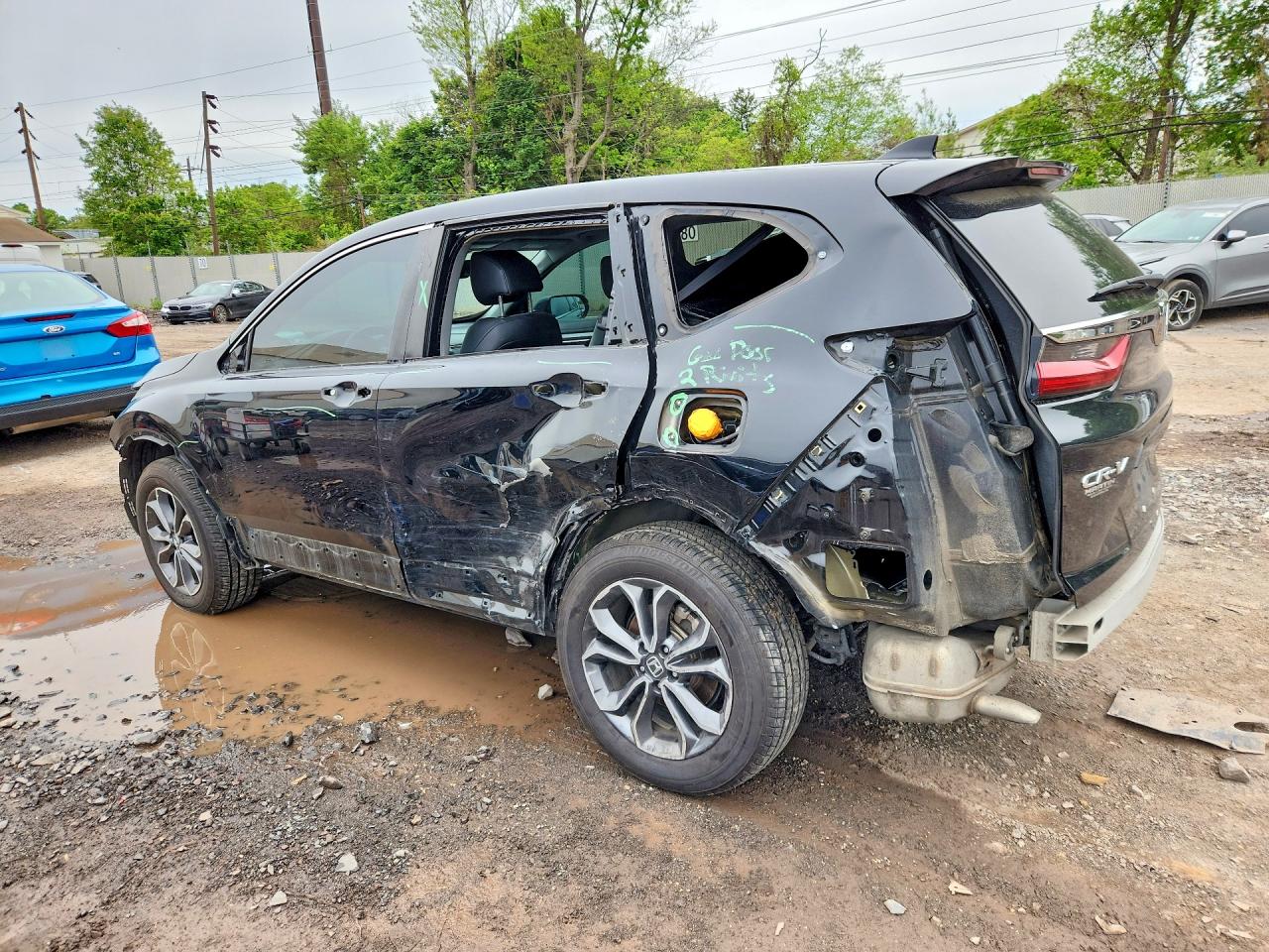 2021 Honda Crv VIN 2HKRW2H8XMH672295 photo 2