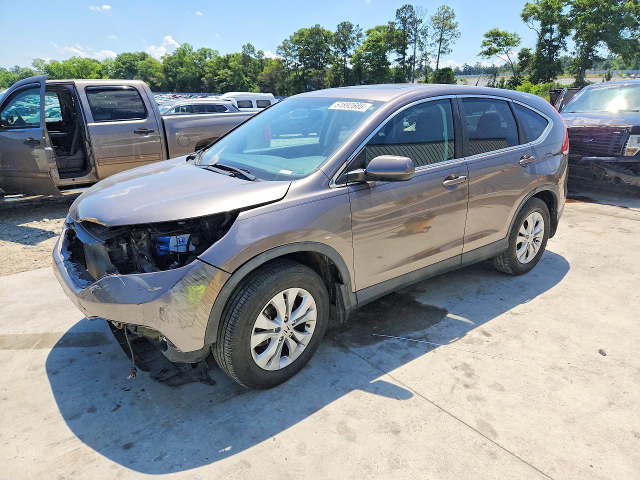 2013 Honda Crv VIN 5J6RM3H57DL022508 photo 1