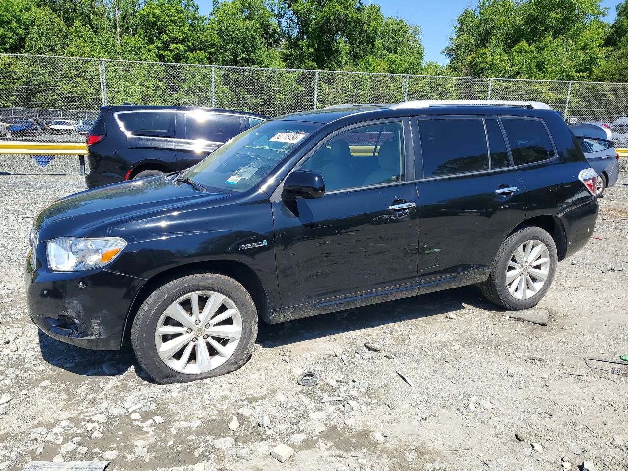 2010 Toyota Highlander VIN JTEJW3EH1A2043833 photo 1
