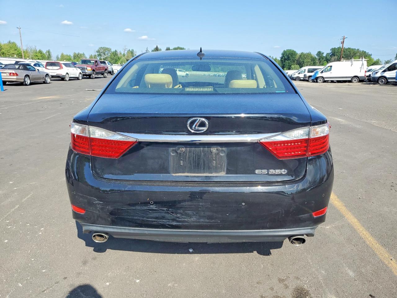 2013 Lexus ES350 VIN JTHBK1GGXD2003296 photo 6