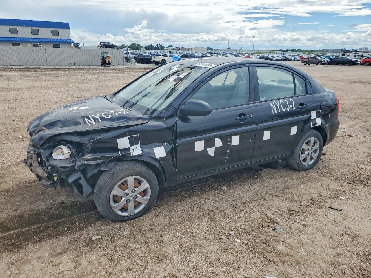 2009 Hyundai Accent VIN KMHCM46C59U312701 photo 1