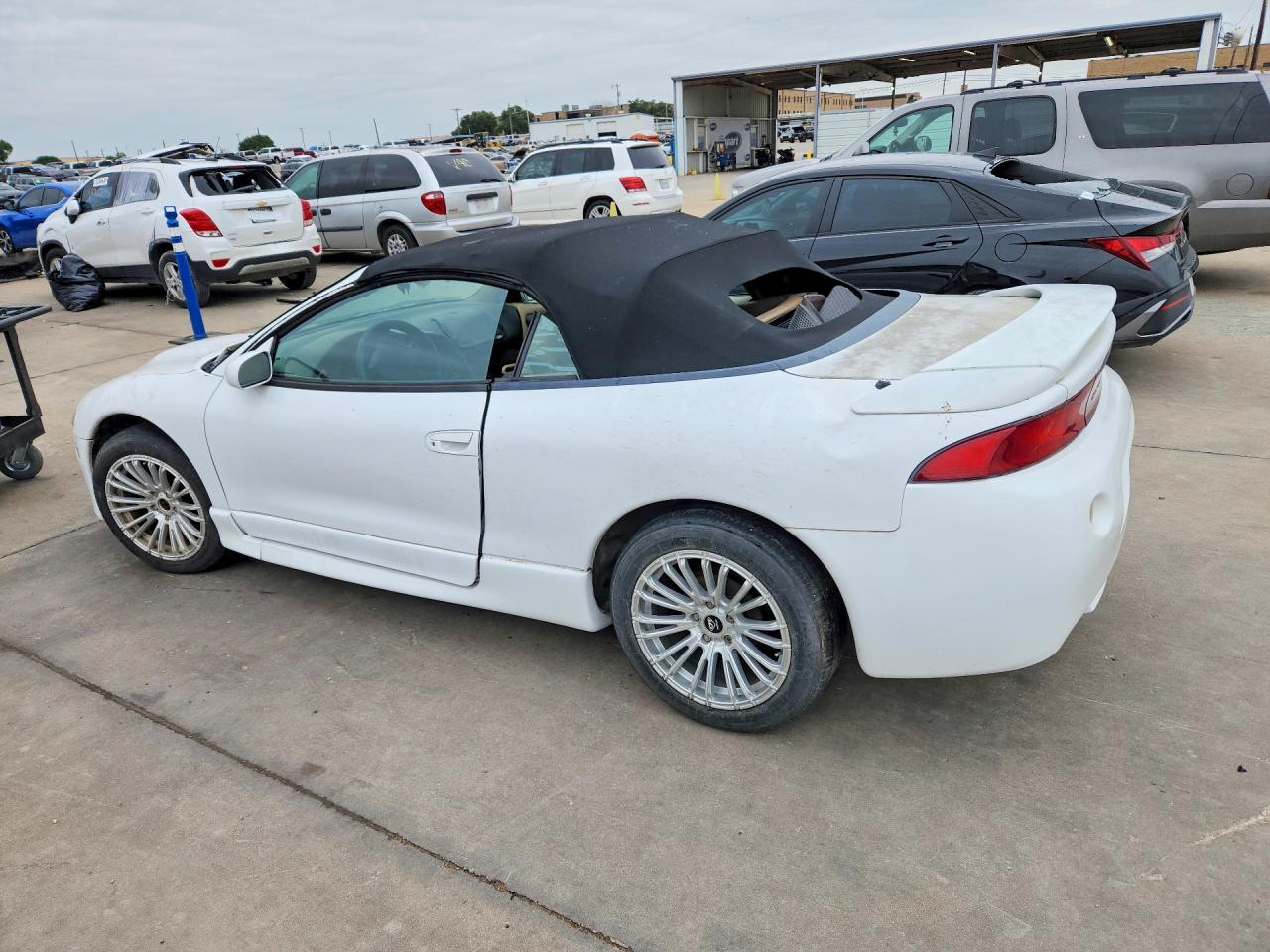 1999 Mitsubishi ECLIPSE VIN 4A3AX35G7XE011398 photo 2