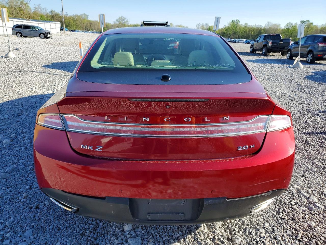 2014 Lincoln Mkz VIN 3LN6L2LU6ER814250 photo 6