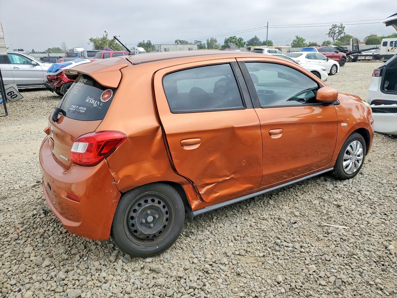 2018 Mitsubishi Mirage VIN ML32A3HJ6JH001986 photo 3