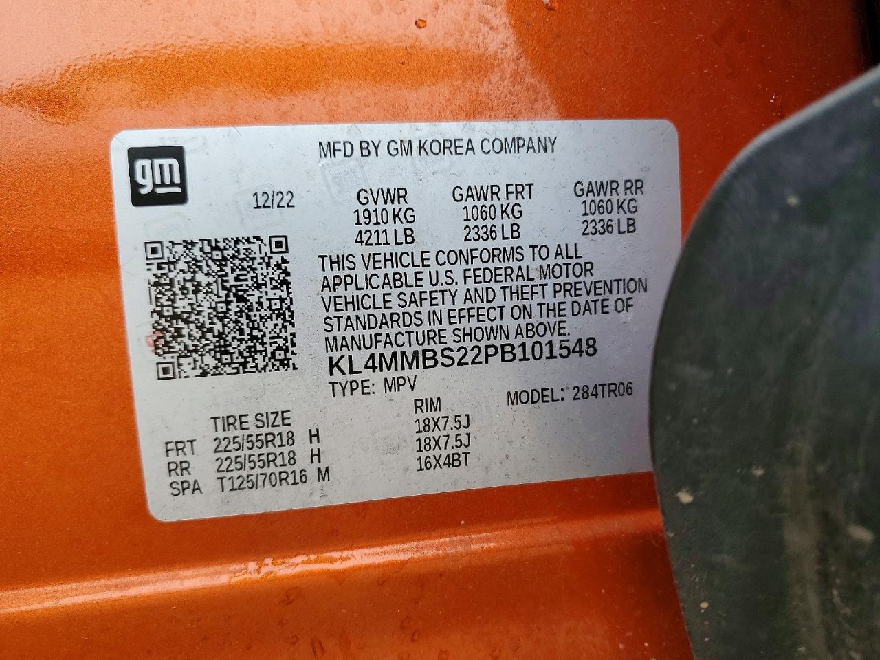 2023 Buick Encore VIN KL4MMBS22PB101548 photo 12