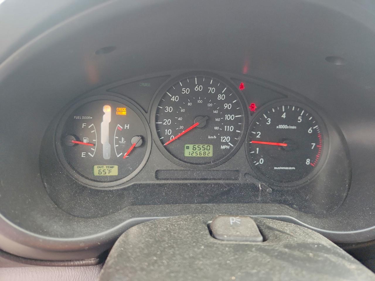 2006 Subaru Impreza VIN JF1GD676X6H521209 photo 9