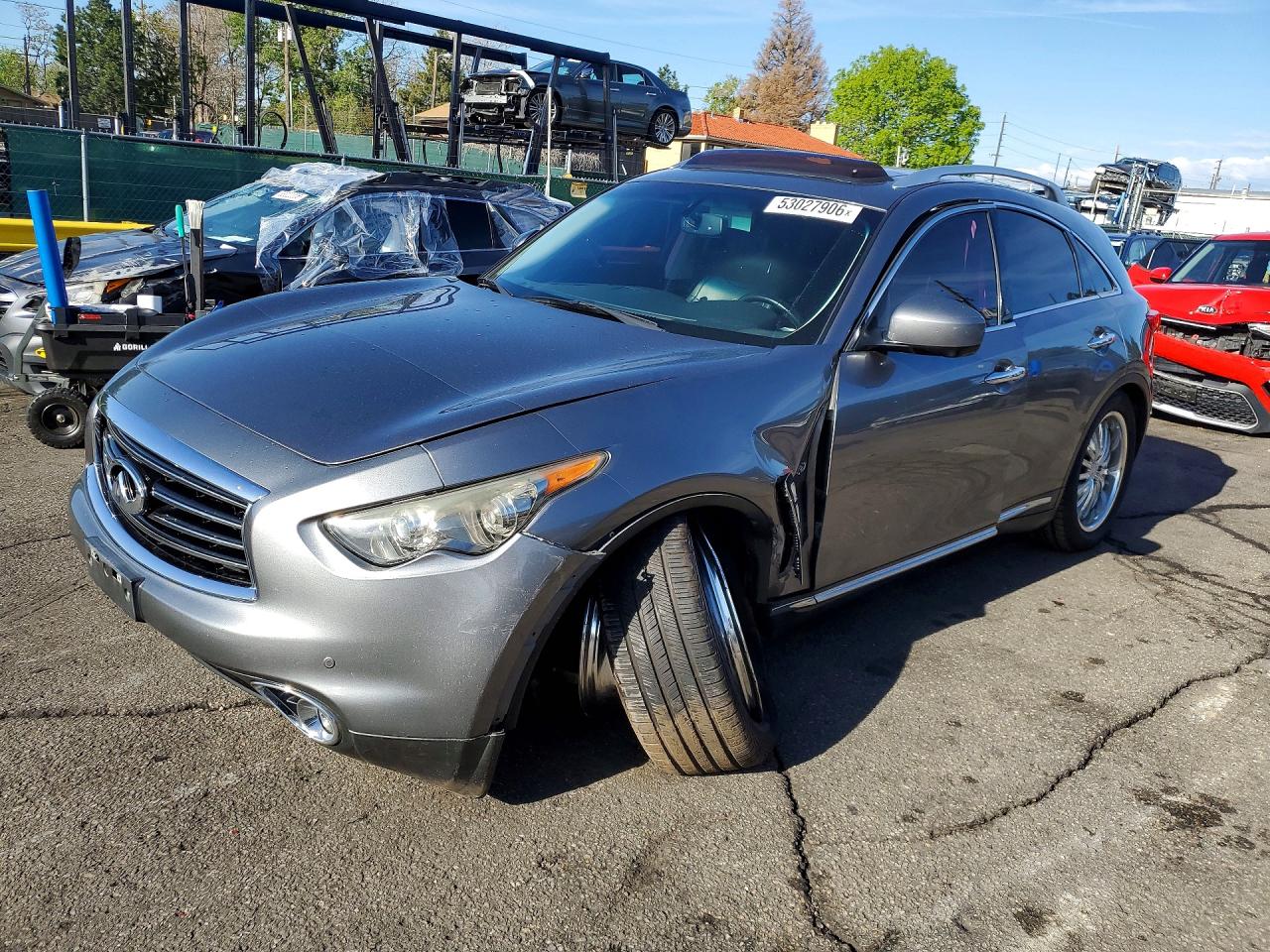 2014 Infiniti Qx70 VIN JN8CS1MW3EM412042 photo 1