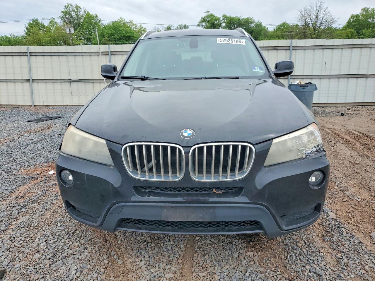 2011 BMW X3 VIN 5UXWX5C59BL707592 photo 5
