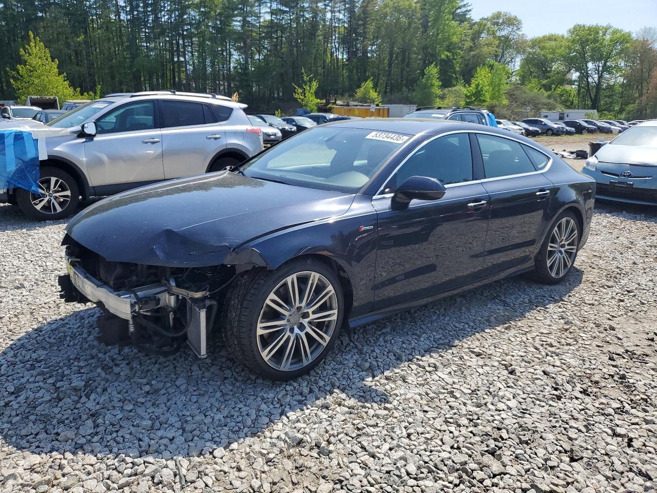 2014 Audi A7 VIN WAU2GAFCXEN091586 photo 1
