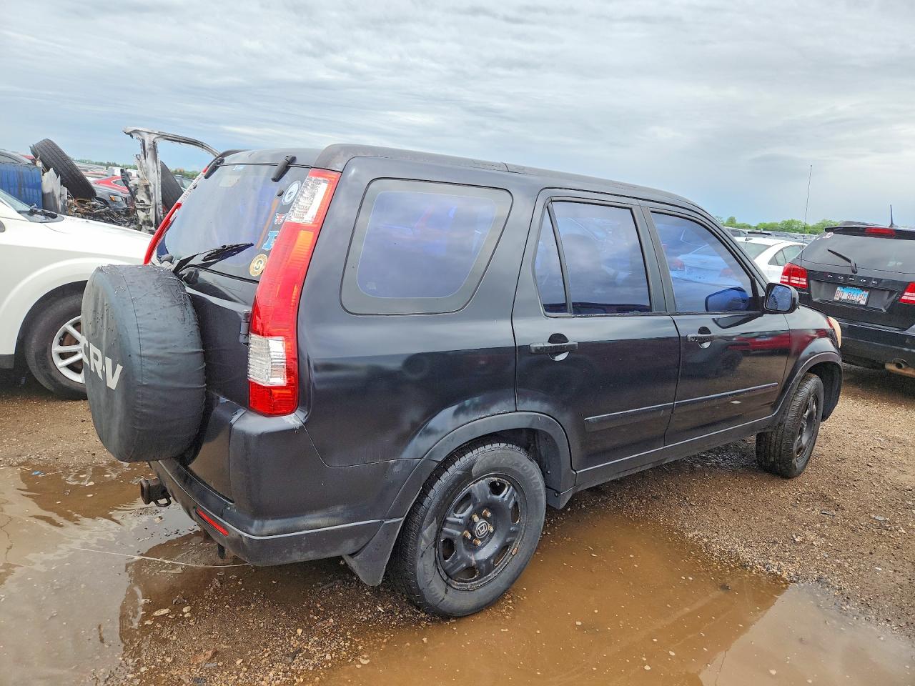 2006 Honda Crv VIN SHSRD68576U406472 photo 3