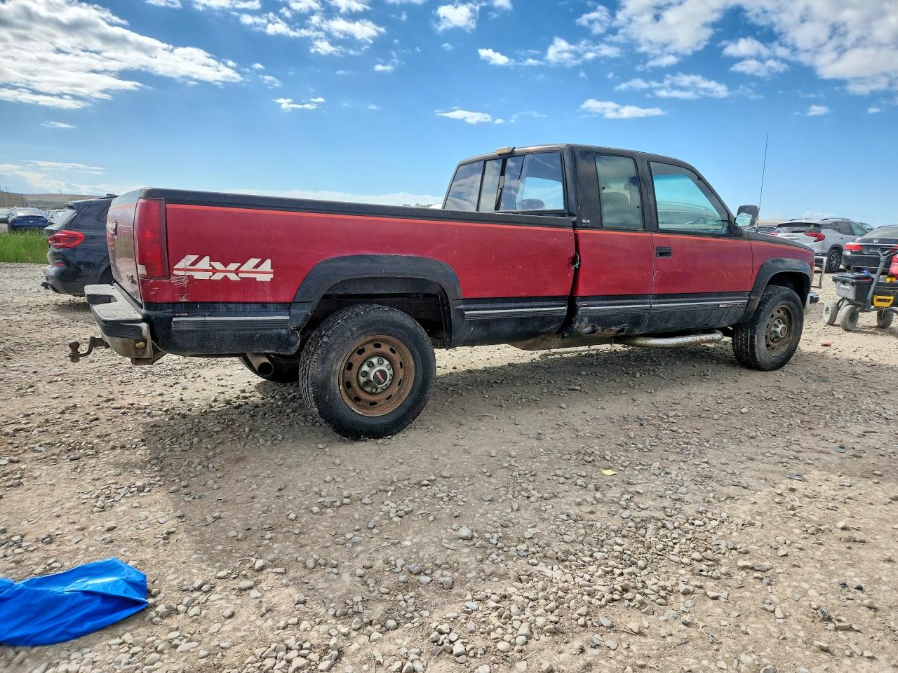 1992 GMC SIERRA VIN 2GTGK29KXN1505435 photo 3