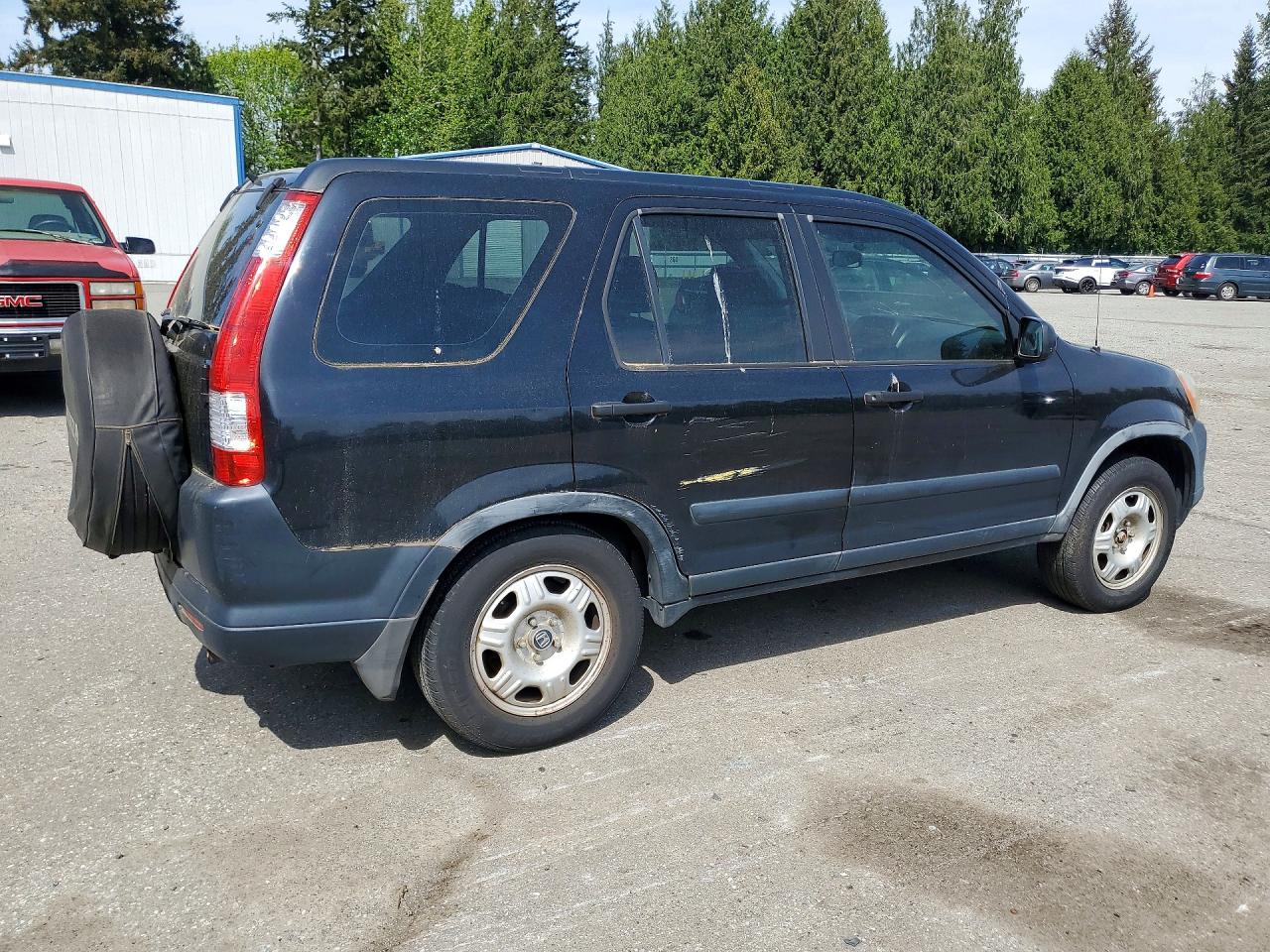 2006 Honda Crv VIN JHLRD685X6C006624 photo 3