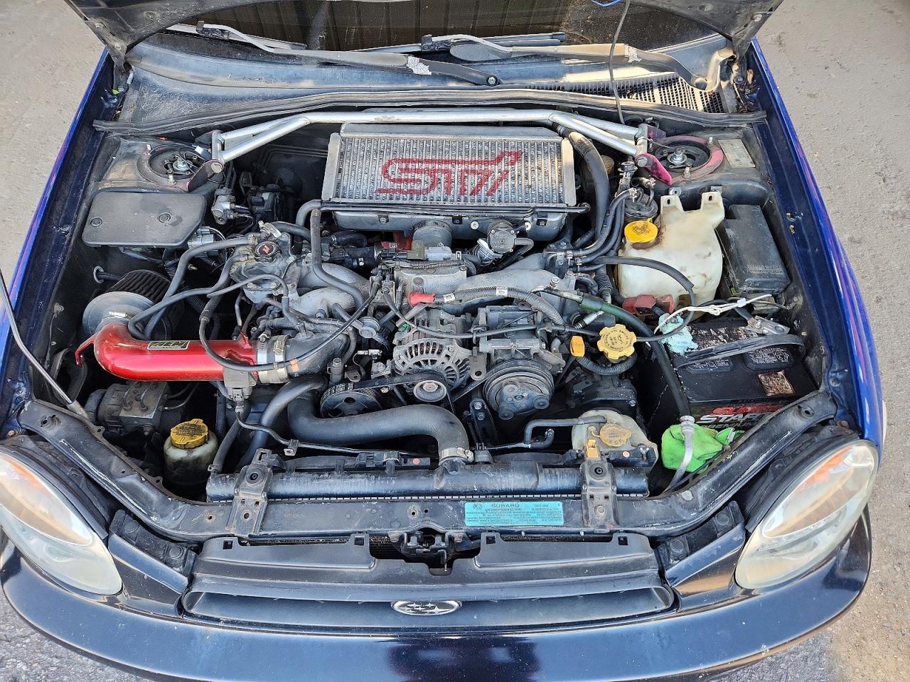 2002 Subaru Wrx VIN JF1GD29682G526012 photo 11