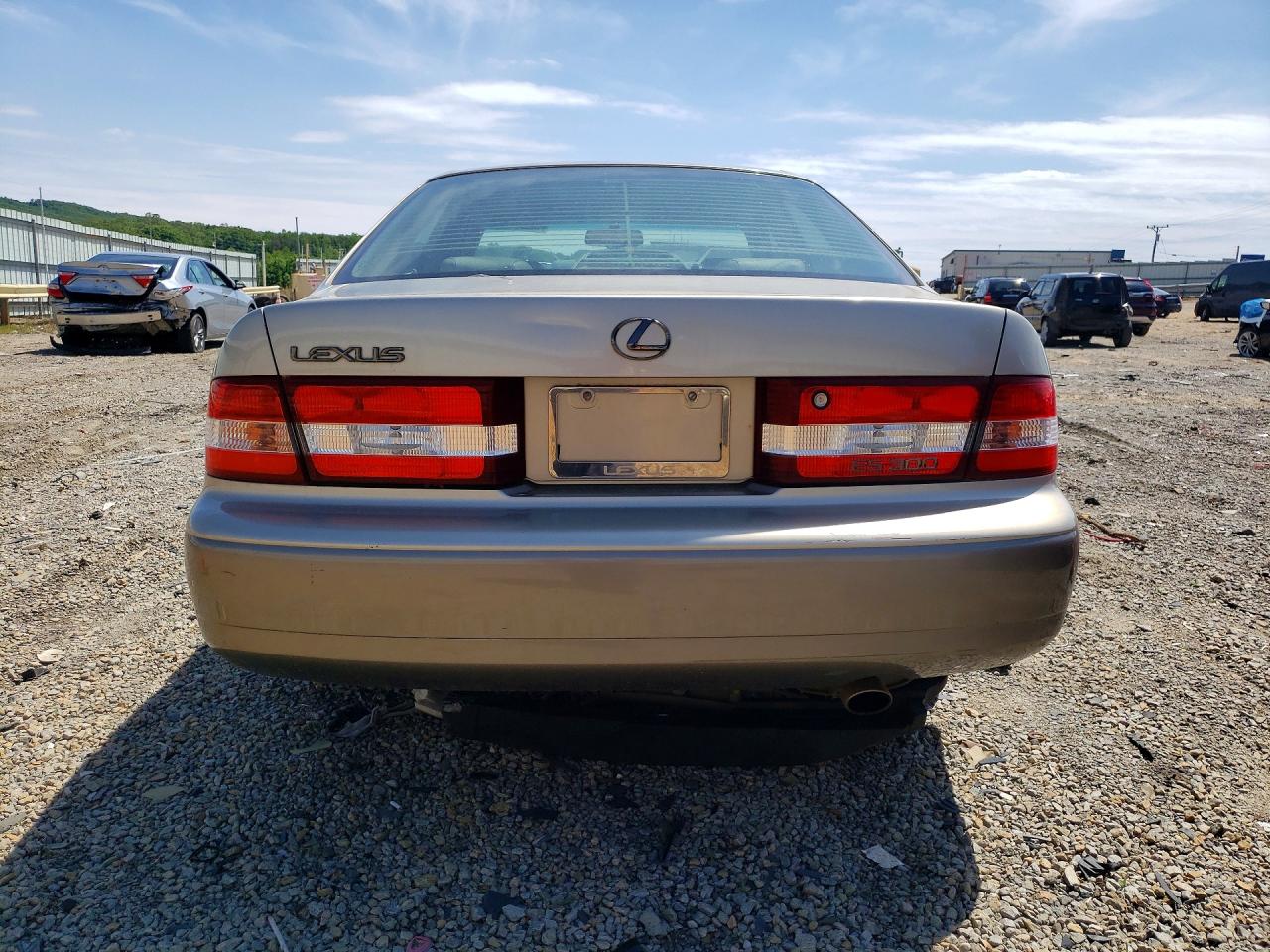 2000 Lexus Es300 VIN JT8BF28G4Y5089797 photo 6