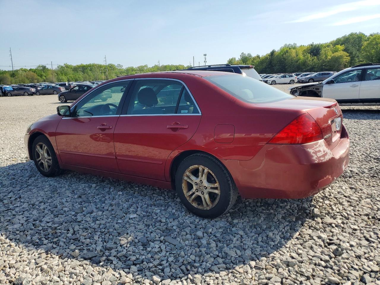 2007 Honda Accord VIN 1HGCM56317A055000 photo 2